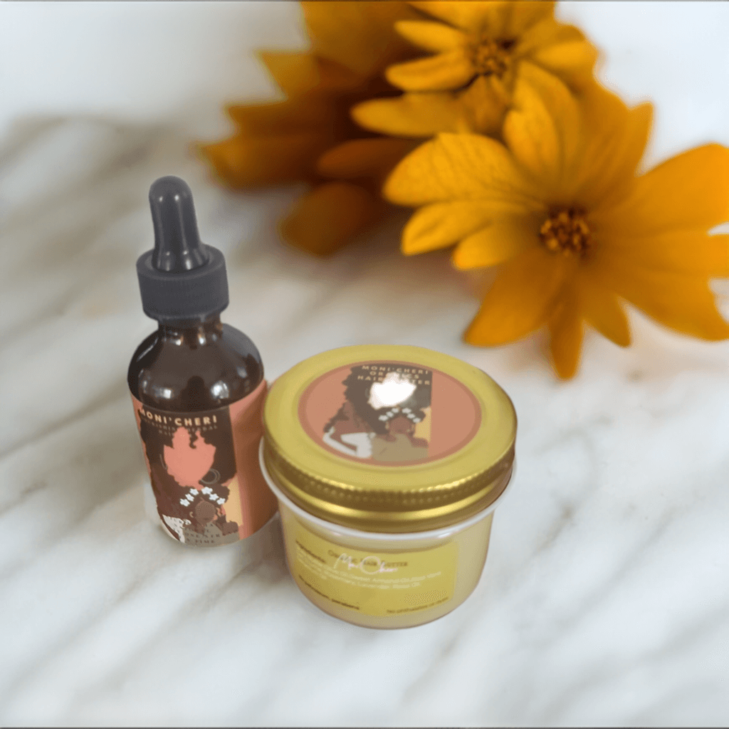 Hair Oil (2 oz) and Hair and Body Butter (4 oz)