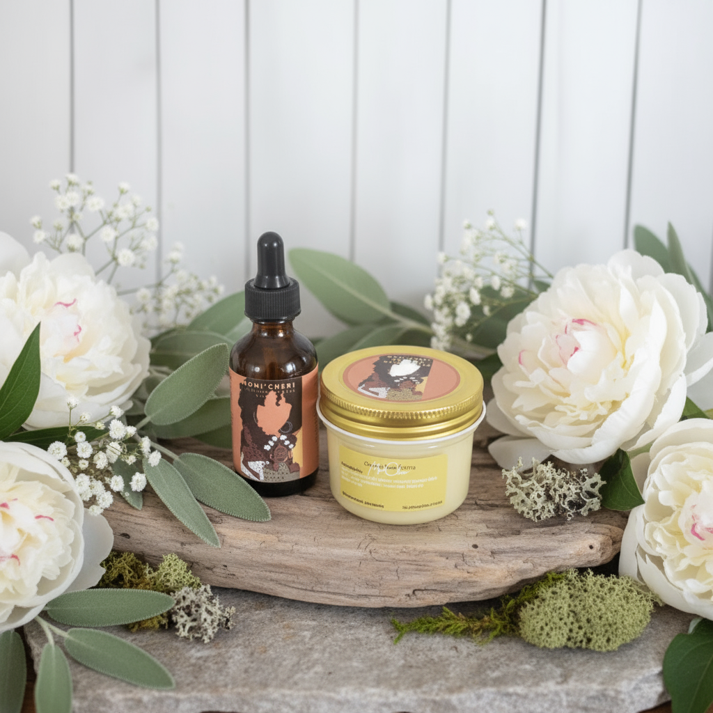 Hair Oil (2 oz) and Hair and Body Butter (4 oz)